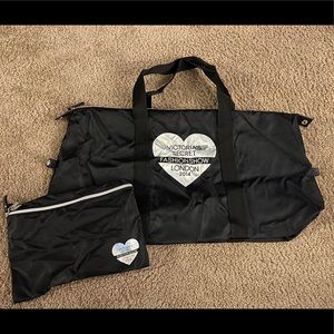 Victoria’s Secret fashion show travel/gym bag